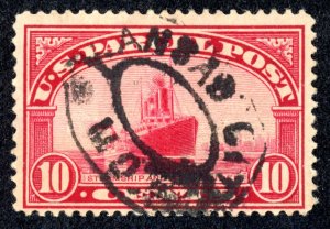 US Q6 U 1913 10c Parcel Post