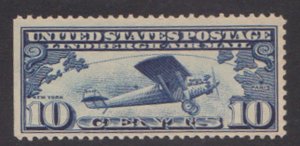 UNITED STATES USA - 1927 10C LINDBERGH AIR MAIL SCOTT#C10 - MINT NH