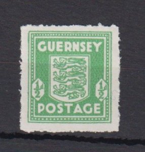 Guernsey 1942 ½d Arms  unmounted mint NHM Shade - Sage green