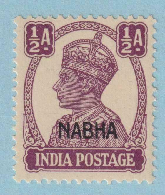 INDIA - NABHA STATE 101  MINT NEVER HINGED OG ** NO FAULTS EXTRA FINE! - AQI