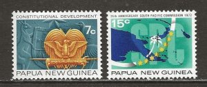 Papua New Guinea Scott catalog # 340-341 Unused Hinged