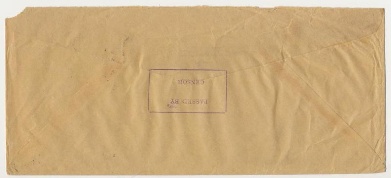 SARAWAK 1939, CENSOR COVER KUCHING TO USA, 12c RATE (SEE BELOW)