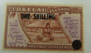 c1960 Tokelau Islands SC #5  MAPS & Afaru island  MH stamp