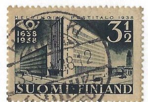 Finland - 1938 Postal System Tercentenary 3.5m - Scott# 218