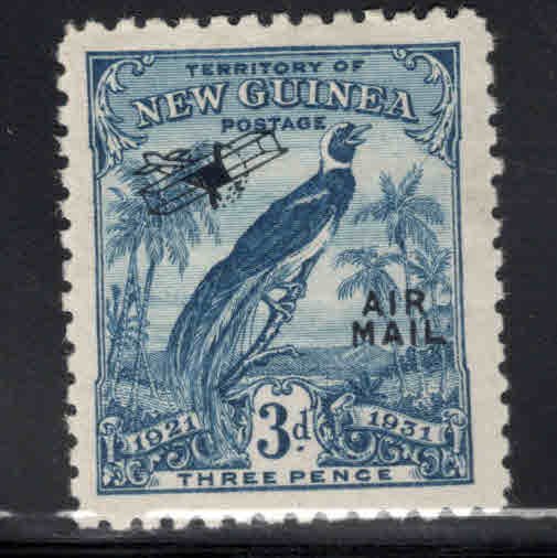 New Guinea Scott C18 MH* Airmail stamp