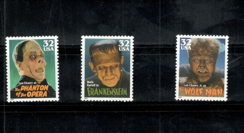 3170 Boris Karloff (Frankenstein) Single Stamp Mint/nh FREE SHIPPING