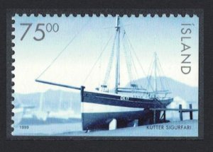 Iceland Fishing Cutter 'Sigurfari' 75 Kr 1999 MNH SG#922