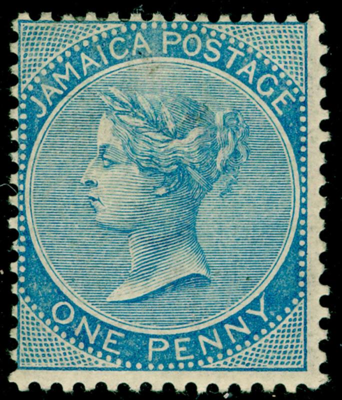 JAMAICA SG17, 1d blue, M MINT. Cat £325.