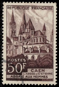 France #674 Abbaye aux Hommes; Used