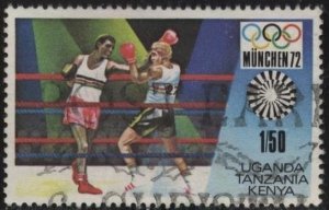 Kenya (KUT) 252 (used) 1.50sh Munich Olympics: boxing (1972)