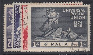 MALTA, Scott 225-228, used