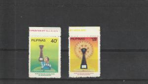 Philippines  Scott#  1588-9  MNH