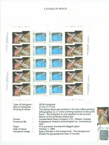 Canada #1442a Unused Multiple