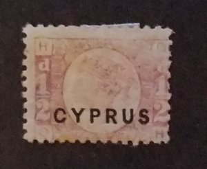 CYPRUS 1880 Scott 1 Used Stamp BV115 T8447