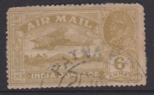 India Sc#C4 Used - rough