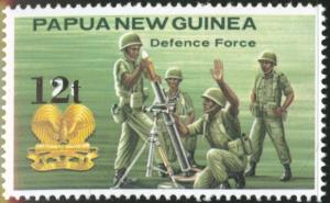 PNG Papua New Guinea Scott 615 MNH** 1985 surcharged stamp