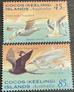 COCOS ISLANDS # 300-301-MINT NEVER/HINGED---COMPLETE SET----1995