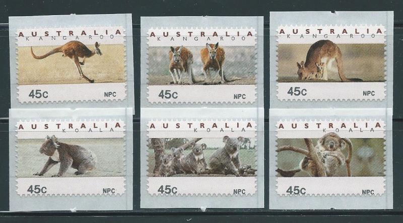 Australia Frama Koala and Kangraoo set MNH (16-19)