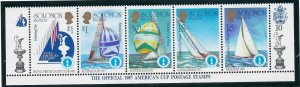 Solomon Is 574f-j MNH 1986 America's Cup (ap8546)