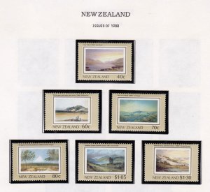 New Zealand stamps #912 - 917, MNH OG, complete set - FREE SHIPPING!! 