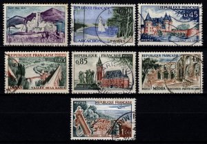 France 1961-62 Tourist Publicity, Part Set [Used]