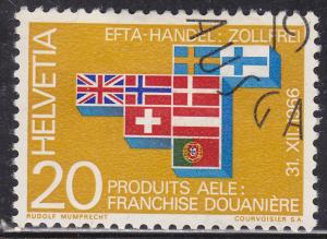 Switzerland 481 European Free Trade 1967