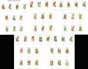 US #1953 - 2002 VF OG NH, State Flowers & Birds singles set, terrific colors!...