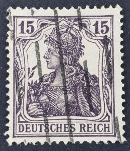 Germany, Scott #100, F used
