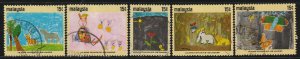 MALAYSIA 1971 25th Anniversary of UNICEF set of 5V USED SG#87-91