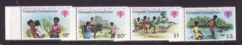 Grenada Grenadines-Sc#318-21-unused NH set-Year of the Child-1979-