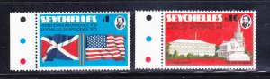 Seychelles 351-352 Set MNH American Bicentennial (B)