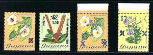 Guyana Scott #332-5 Unused, never hinged