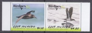 2018 Cook Islands 2vPaar Birds 10,00 €