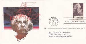 1979, Honoring Einstein, PAC, FDC (E13102)