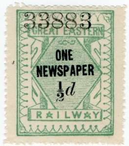 (I.B) Great Eastern Railway : One Newspaper ½d