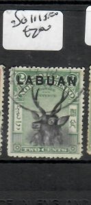 LABUAN   2C DEER     SG 111   VFU     P0527H