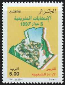 Algeria #1092  MNH - Legislative Elections (1997)