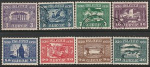 Iceland Sc 152-159 partial set MH/used