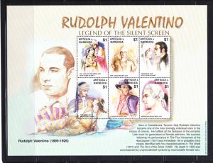 Antigua 2508-2509 MNH Rudolph Valentino