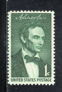 1113 * ABRAHAM LINCOLN **PRESIDENT 1861-1865 *  U.S. Postage Stamp  MNH