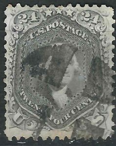 US 78b Used F/VF 1863 SCV $450.00