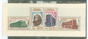 Central African Republic #C16a Mint (NH) Souvenir Sheet