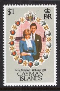 Cayman Islands 473 Royal Wedding MNH VF
