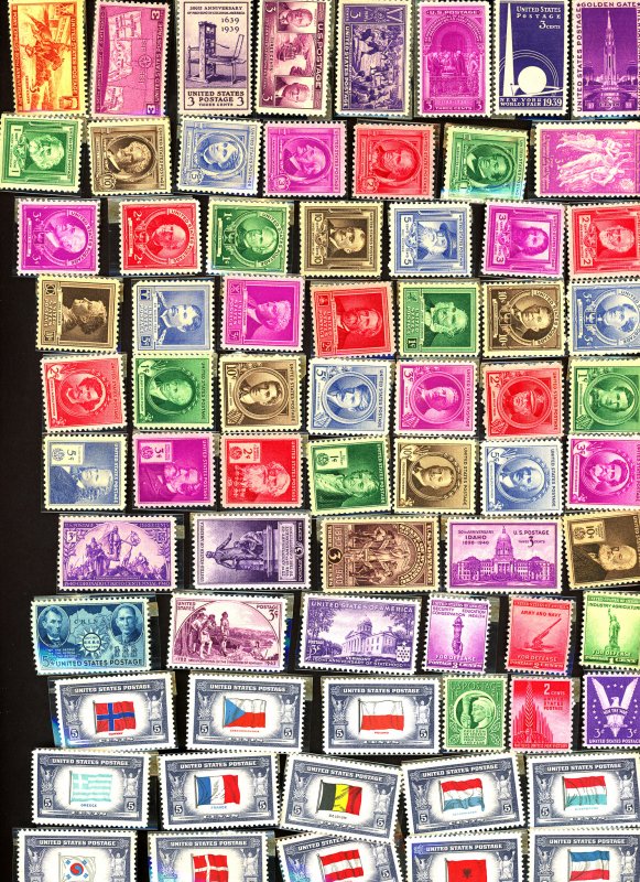 U.S. #MINT/Used Collection of Stamps, Mixed Condition 