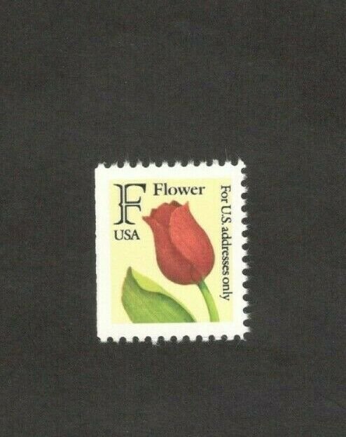 2520 Flower  F Stamp US Single Mint/nh FREE SHIPPING