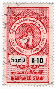 (I.B) Burma (Myanmar) Revenue : Insurance 10K