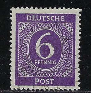 Germany AM Post Scott # 535, used