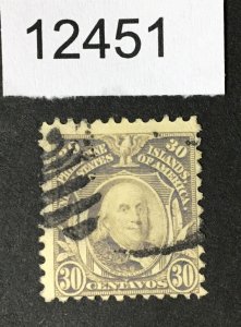 PHILIPPINES US STAMPS # 299 USED CV. $ LOT #12451