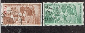 Guadeloupe  1942  CB 1,2  Used