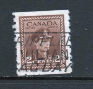 Scott #  264  used  coil  single